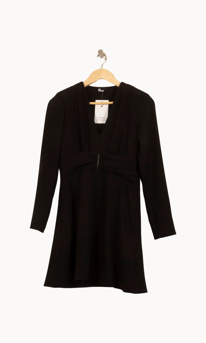 Robe Courte Noire - Taille S/36 de la marque The Kooples | PARAD61538 - Vendu par Paradigme - Image 2