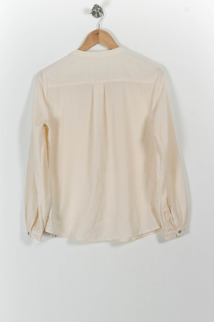 Chemisier Beige - Taille S/36 de la marque Maison 123 | PARAD61546 - Vendu par Paradigme - Image 4