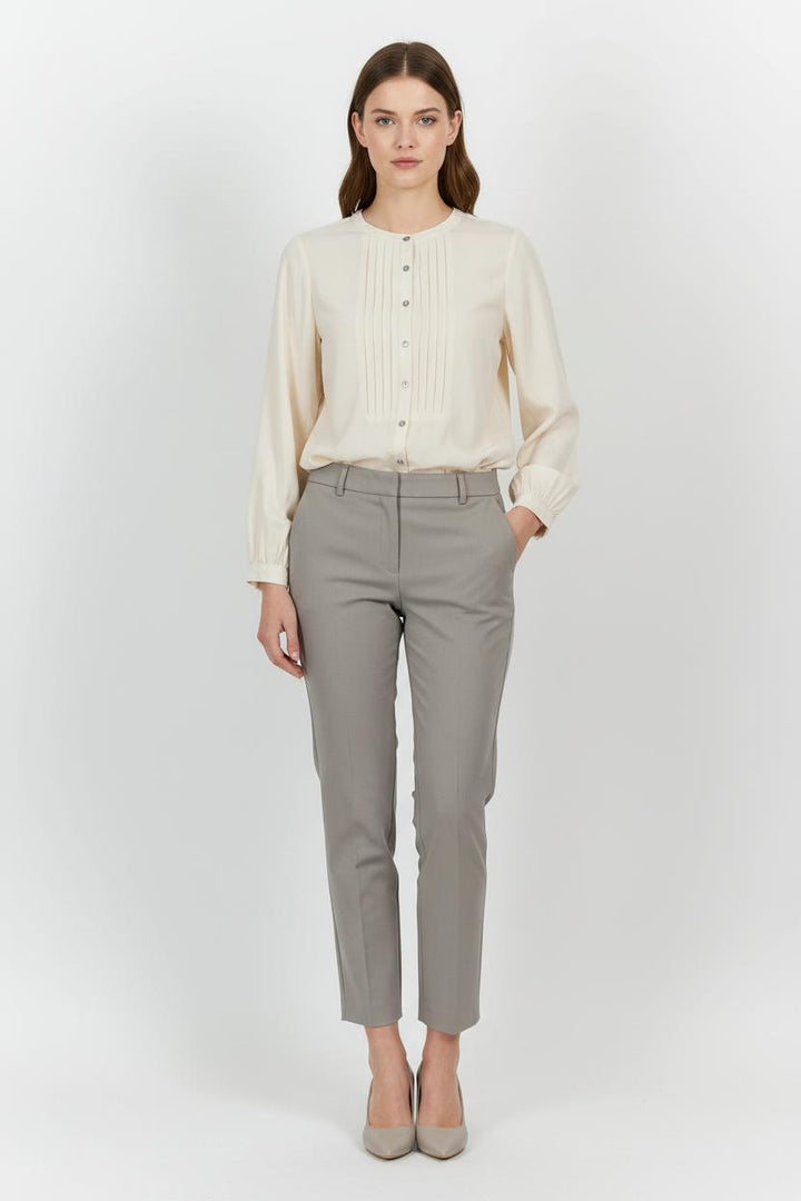 Chemisier Beige - Taille S/36 de la marque Maison 123 | PARAD61546 - Vendu par Paradigme - Image 1