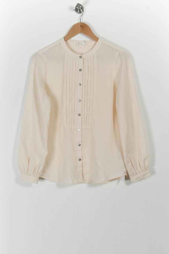Chemisier Beige - Taille S/36 de la marque Maison 123 | PARAD61546 - Vendu par Paradigme - Image 2