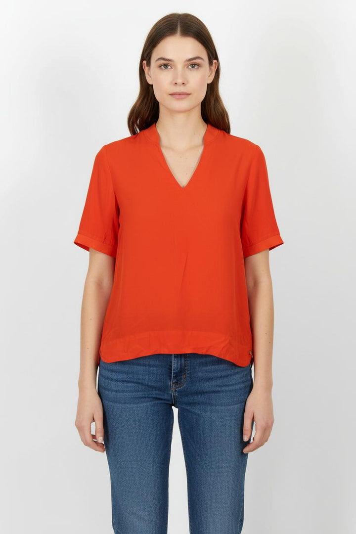 Blouse Rouge - Taille S/36 de la marque Maison 123 | PARAD61550 - Vendu par Paradigme - Image 1