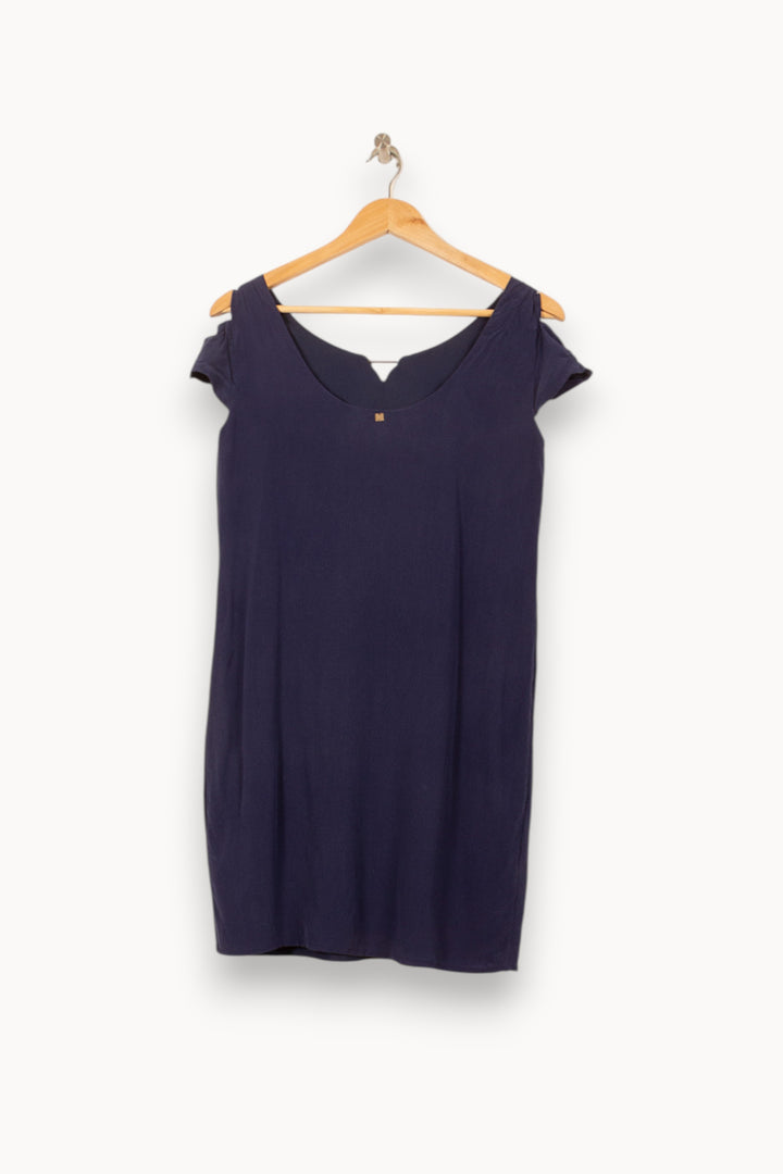 Robe Courte Bleue - Taille M/38 de la marque I.Code | PARAD61551 - Vendu par Paradigme - Image 4