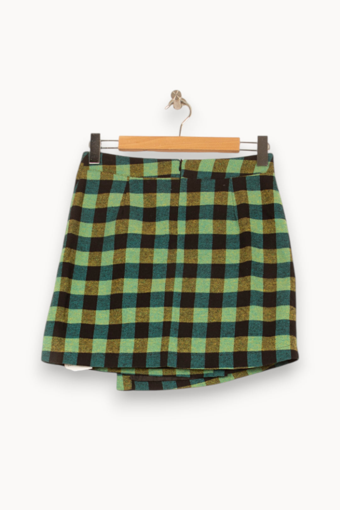 Jupe Courte Verte et Noire - Taille S/36 de la marque Imprevu | PARAD61555 - Vendu par Paradigme - Image 4