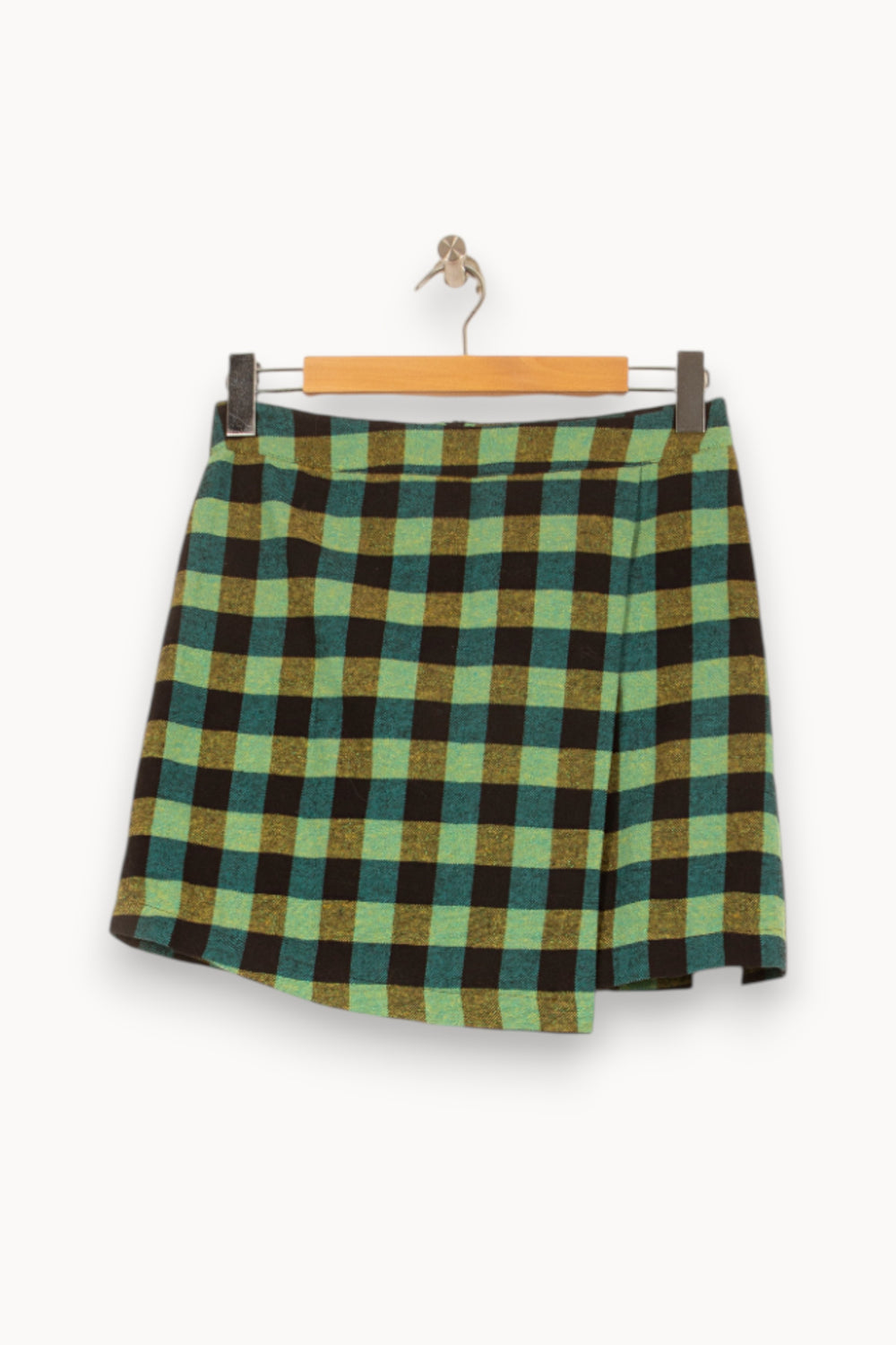 Jupe Courte Verte et Noire - Taille S/36 de la marque Imprevu | PARAD61555 - Vendu par Paradigme - Image 2
