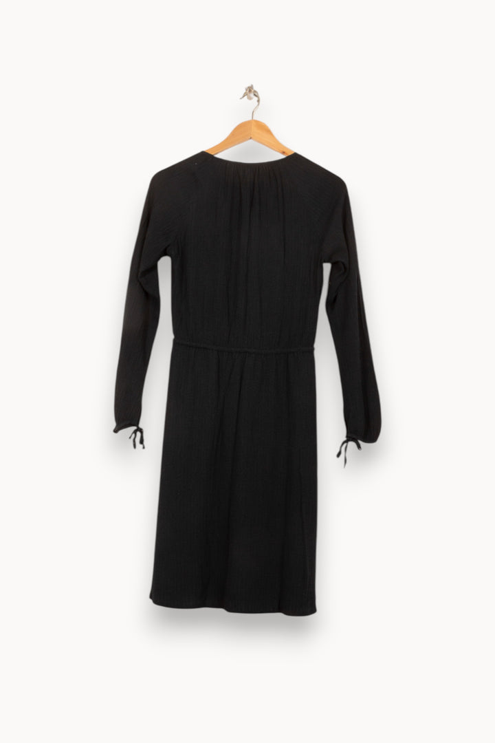 Robe Midi Noire - Taille XS/34 de la marque Sessùn | PARAD61558 - Vendu par Paradigme - Image 4