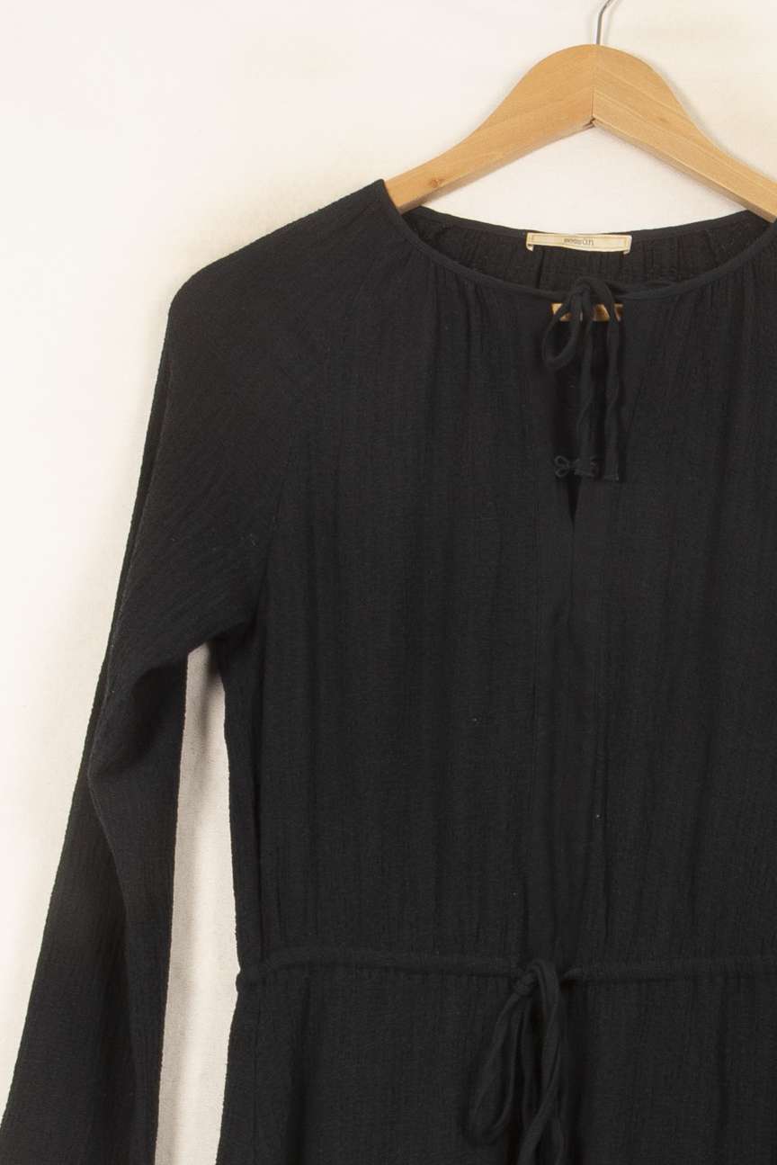 Robe Midi Noire - Taille XS/34 de la marque Sessùn | PARAD61558 - Vendu par Paradigme - Image 3