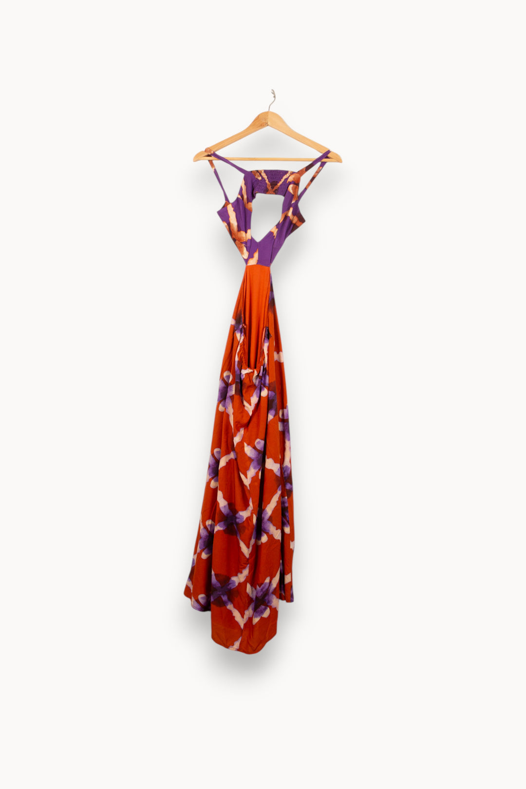 Robe Longue Orange et Violette - Taille XS/34 de la marque Imprevu | PARAD61560 - Vendu par Paradigme - Image 4