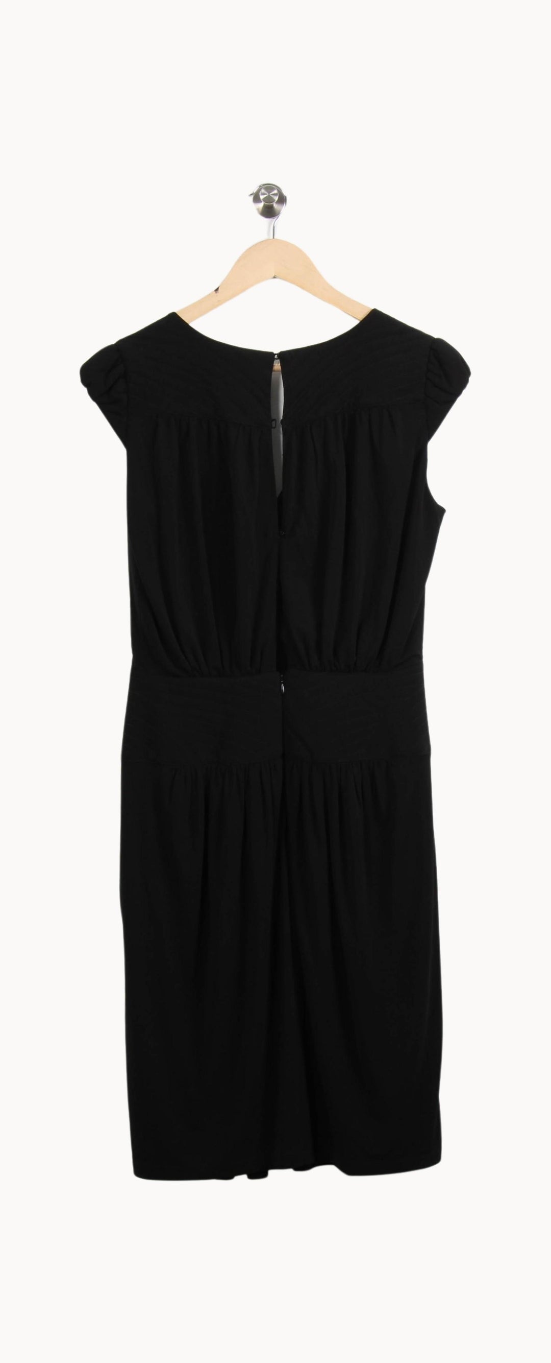 Robe Cache-Cœur Noire - Taille L/40 de la marque Comptoir des Cotonniers | PARAD61579 - Vendu par Paradigme - Image 4