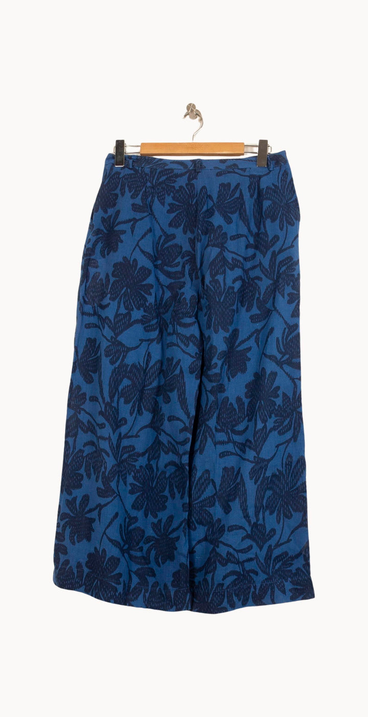 Pantalon Large Bleu - Taille L/40 de la marque La Fée Maraboutée | PARAD61582 - Vendu par Paradigme - Image 4