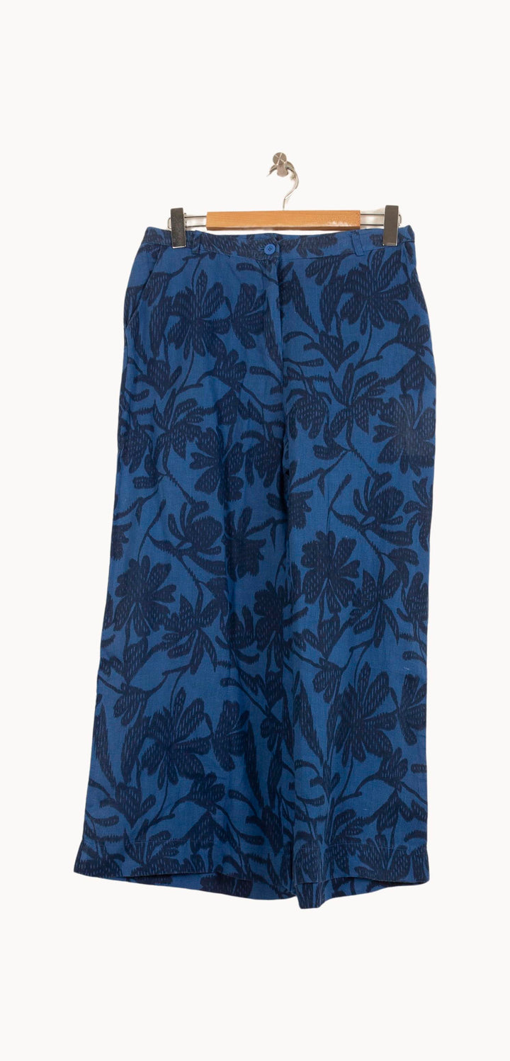 Pantalon Large Bleu - Taille L/40 de la marque La Fée Maraboutée | PARAD61582 - Vendu par Paradigme - Image 2