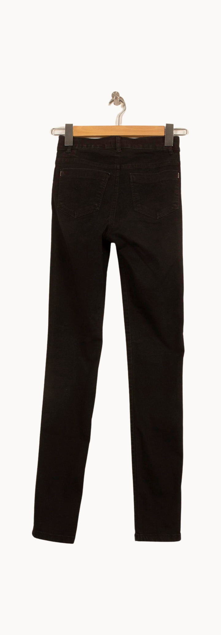 Jean Skinny Noir - Taille XS/34 de la marque Caroll | PARAD61584 - Vendu par Paradigme - Image 4