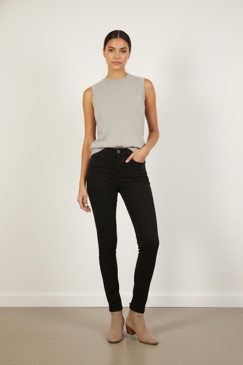 Jean Skinny Noir - Taille XS/34