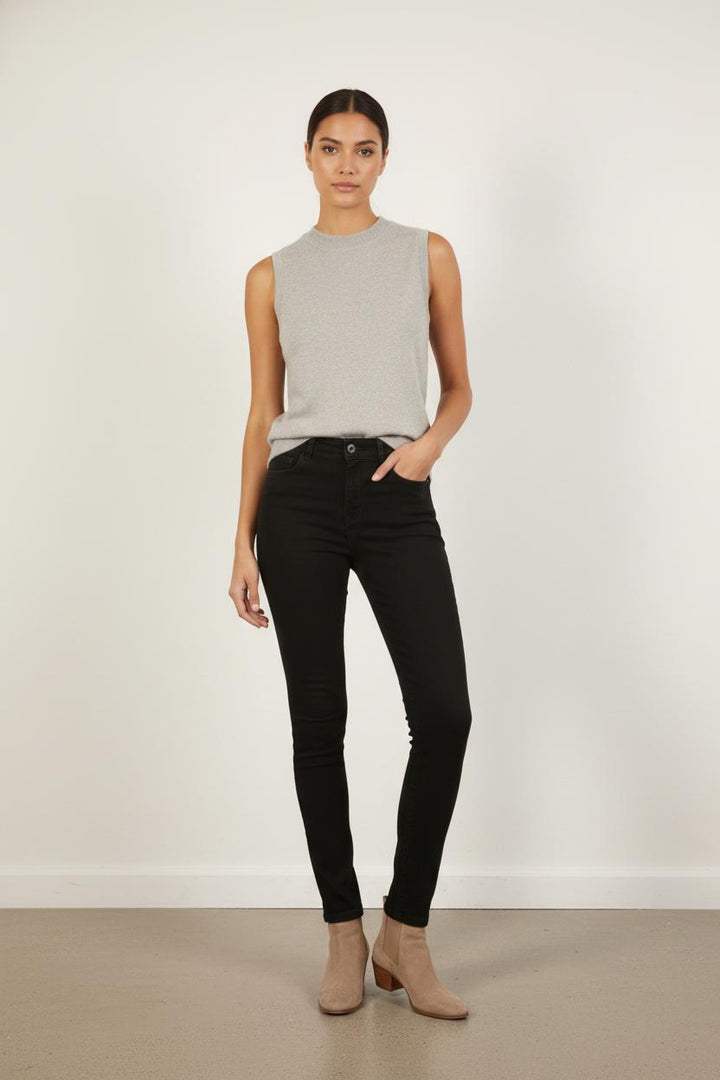 Jean Skinny Noir - Taille XS/34