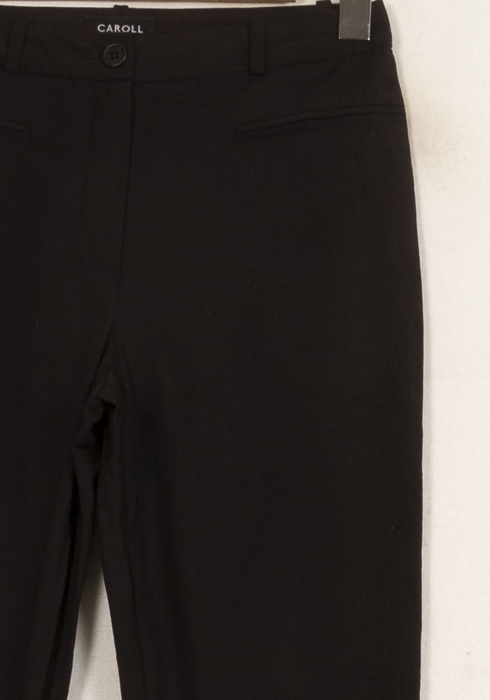 Pantalon Noir - Taille XS/34 de la marque Caroll | PARAD61585 - Vendu par Paradigme - Image 3
