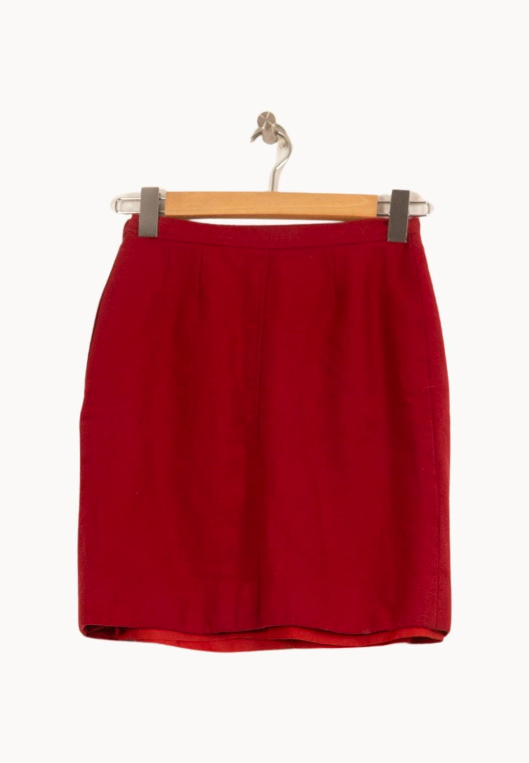Jupe Droite Rouge - Taille L/40 de la marque Rodier | PARAD61593 - Vendu par Paradigme - Image 4