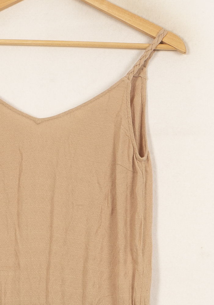 Combishort Beige - Taille S/36 de la marque Sézane | PARAD61602 - Vendu par Paradigme - Image 3