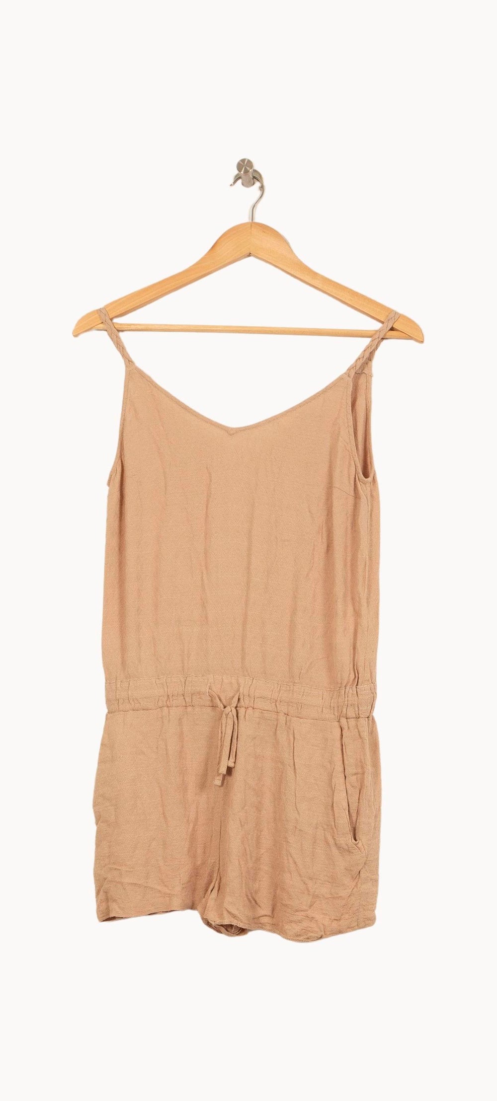 Combishort Beige - Taille S/36 de la marque Sézane | PARAD61602 - Vendu par Paradigme - Image 2