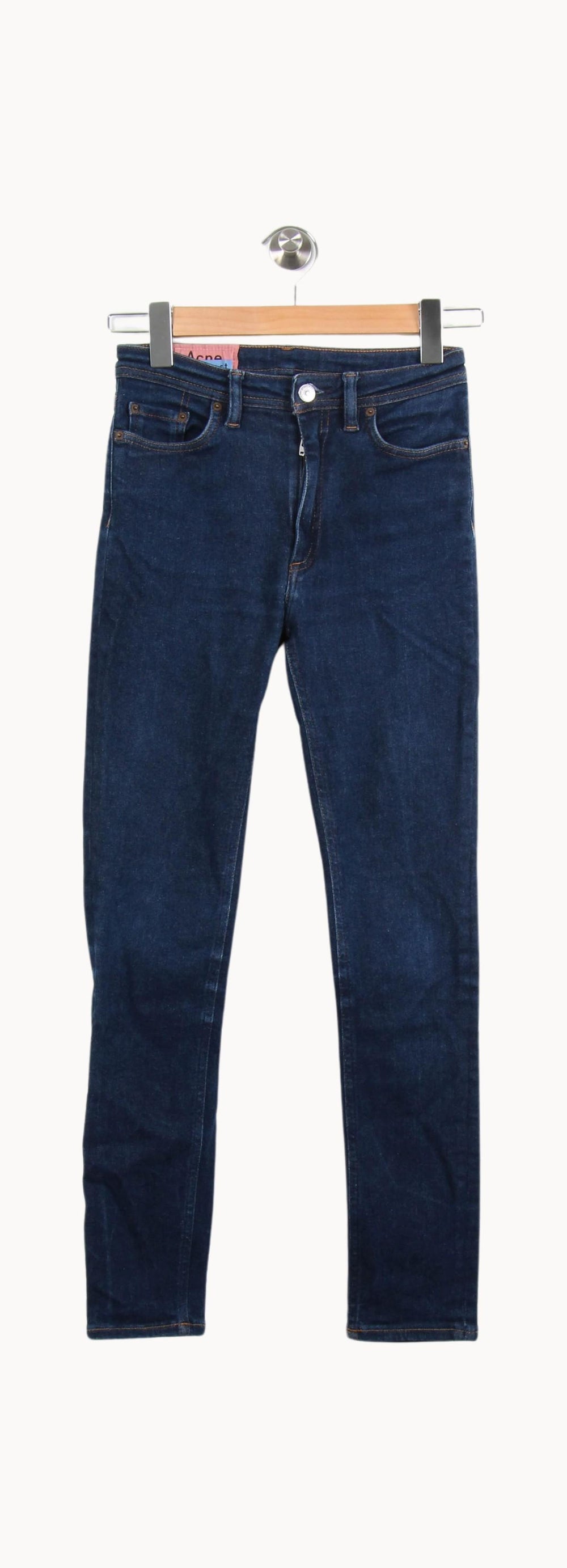 Jean Slim Bleu - Taille M/38 de la marque Acne Studios | PARAD61603 - Vendu par Paradigme - Image 2