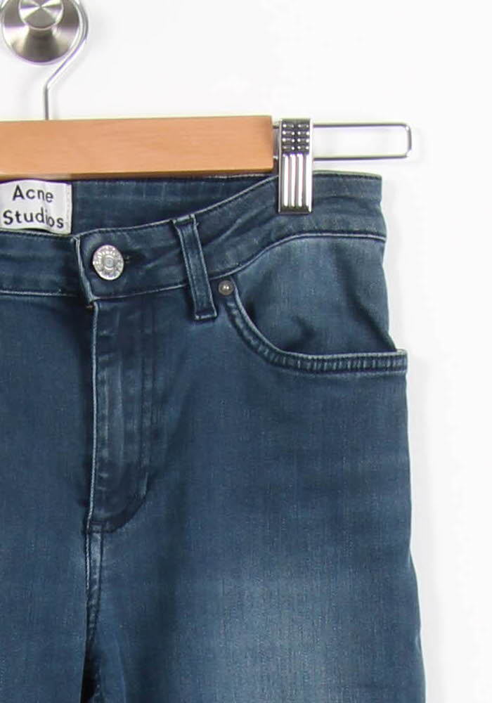 Jean Slim Bleu - Taille M/38 de la marque Acne Studios | PARAD61605 - Vendu par Paradigme - Image 3