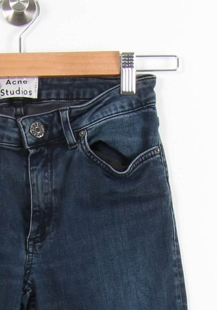 Jean Slim Bleu - Taille S/36 de la marque Acne Studios | PARAD61606 - Vendu par Paradigme - Image 3
