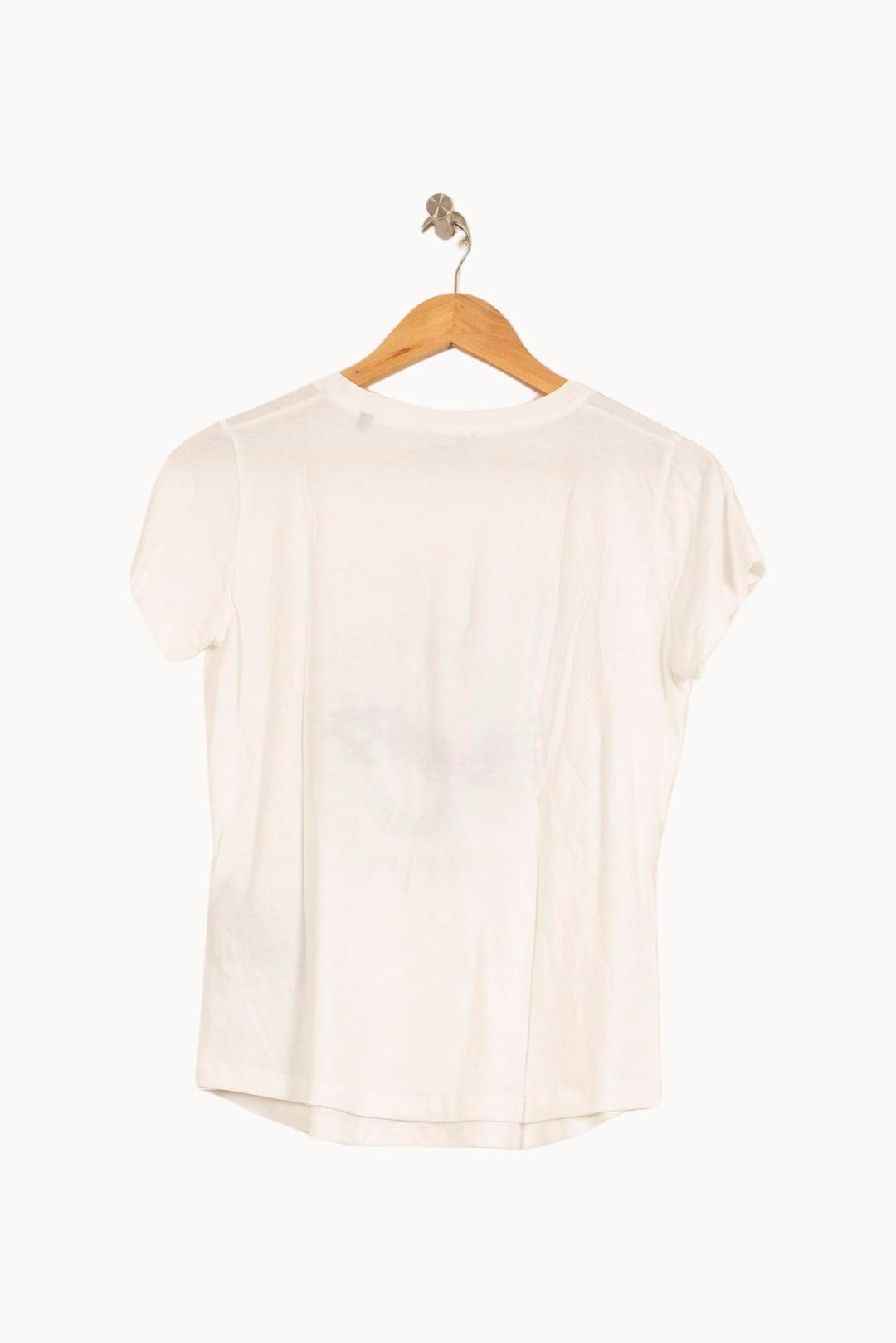 Tee-shirt Blanc - Taille S/36 de la marque The Kooples | PARAD61609 - Vendu par Paradigme - Image 4