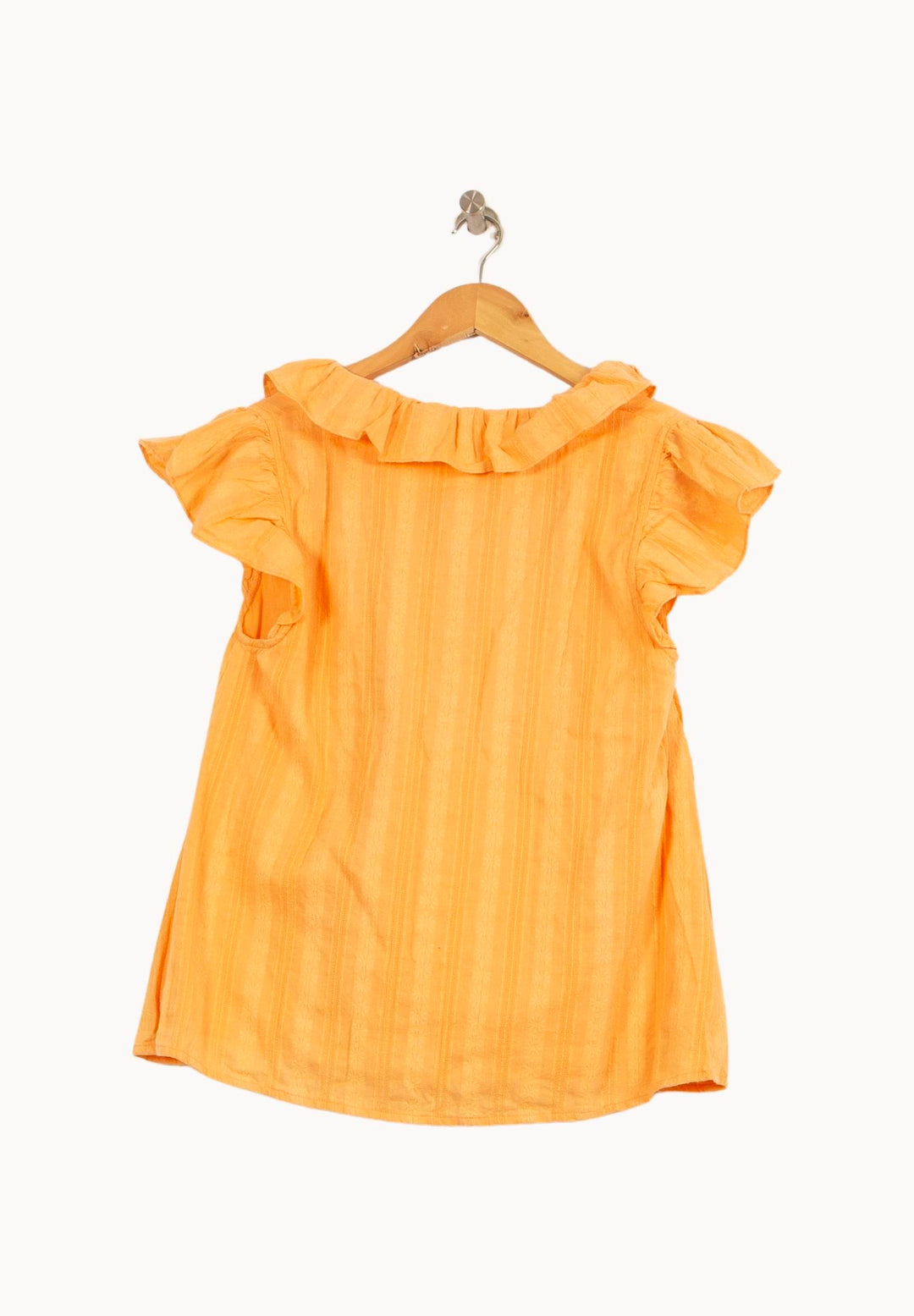 Blouse Orange - Taille S/36 de la marque Maison Stella & Suzie | PARAD61613 - Vendu par Paradigme - Image 4
