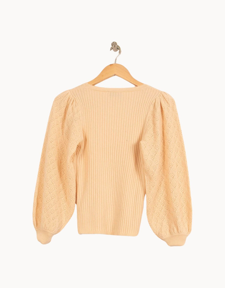 Pull Beige - Taille S/36 de la marque Bérénice | PARAD61618 - Vendu par Paradigme - Image 4