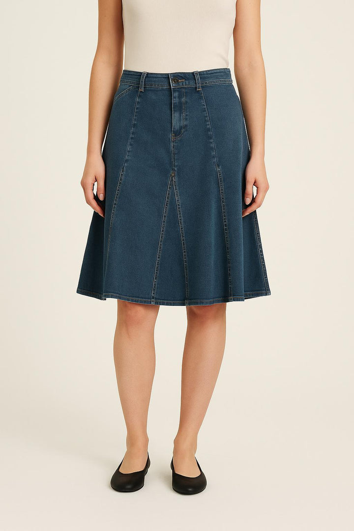 Jupe Longue Bleue - Taille M/38 de la marque Essentiel Antwerp | PARAD61620 - Vendu par Paradigme - Image 1
