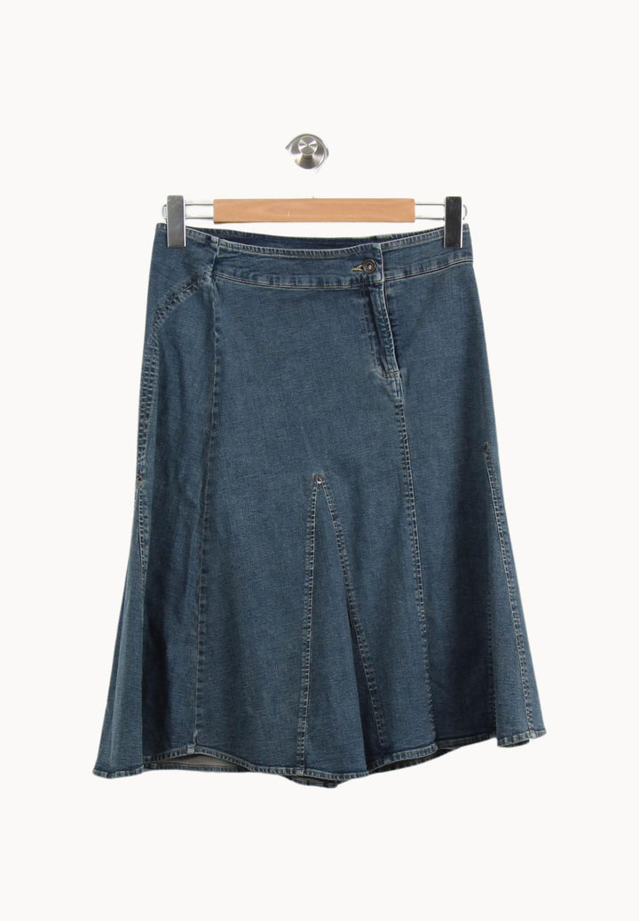 Jupe Longue Bleue - Taille M/38 de la marque Essentiel Antwerp | PARAD61620 - Vendu par Paradigme - Image 2