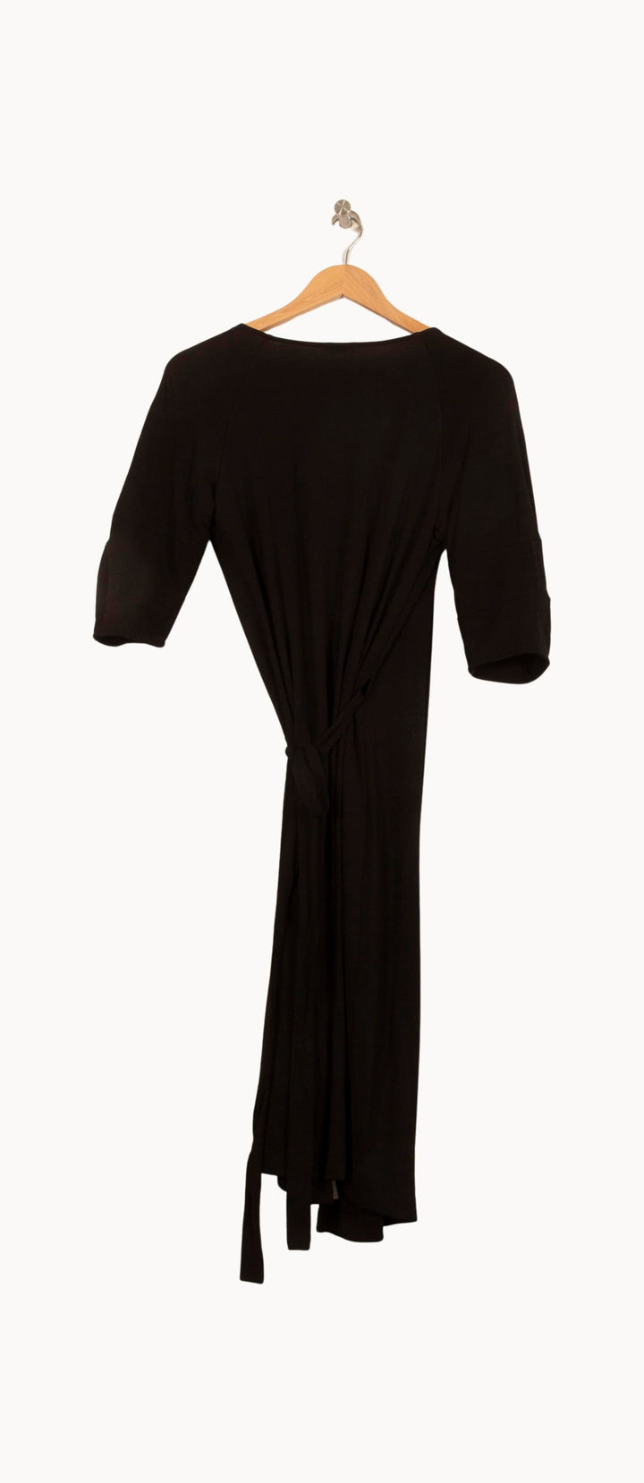 Robe Portefeuille Noire - Taille S/36 de la marque Filippa K | PARAD61625 - Vendu par Paradigme - Image 4