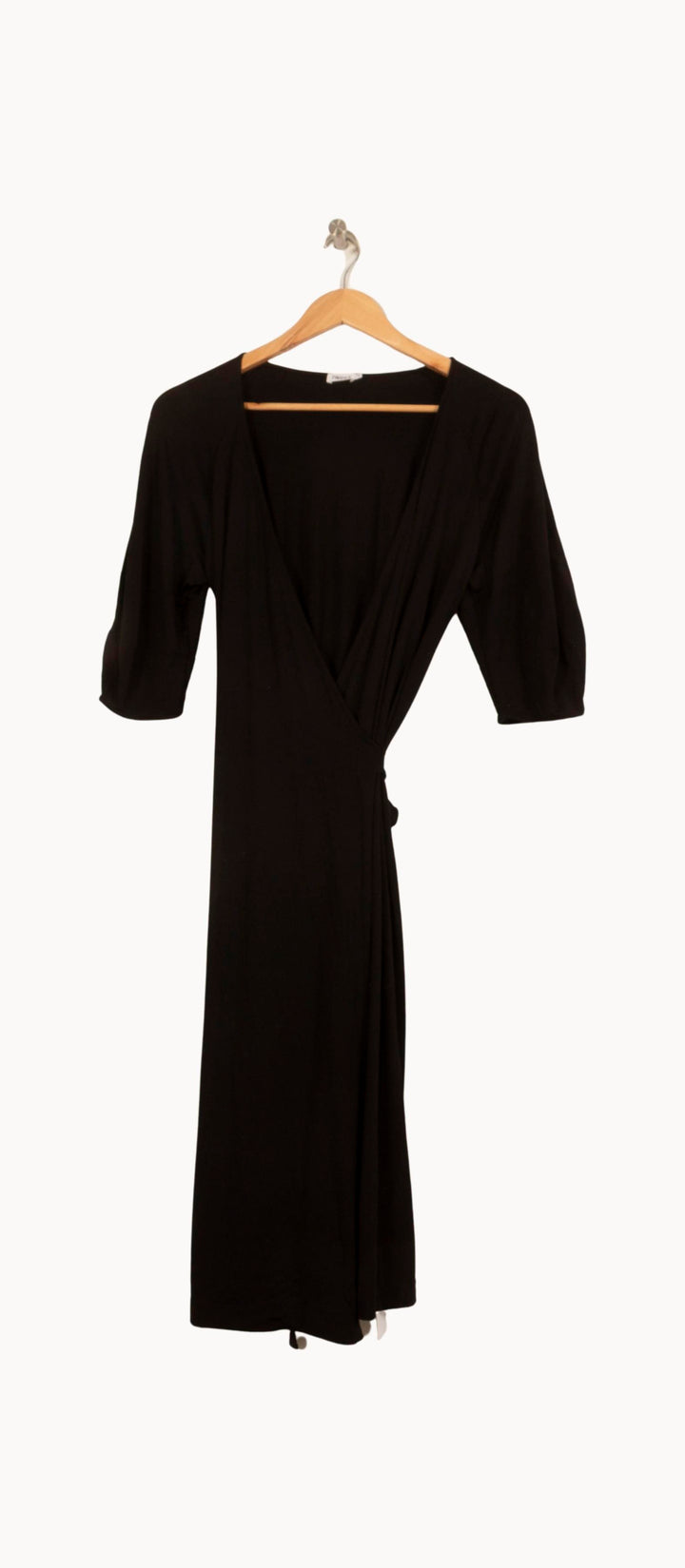 Robe Portefeuille Noire - Taille S/36 de la marque Filippa K | PARAD61625 - Vendu par Paradigme - Image 2