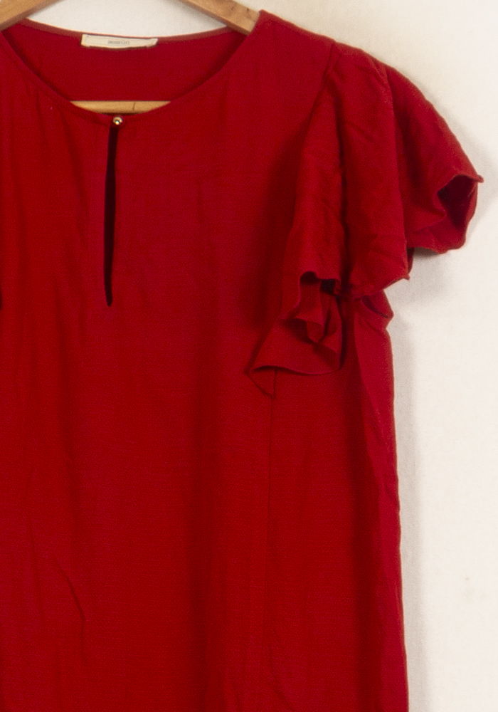 Blouse Bordeaux - Taille XS/34 de la marque Sessùn | PARAD61626 - Vendu par Paradigme - Image 3