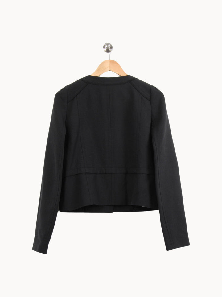 Veste Noire - Taille XL/42 de la marque Comptoir des Cotonniers | PARAD61628 - Vendu par Paradigme - Image 4