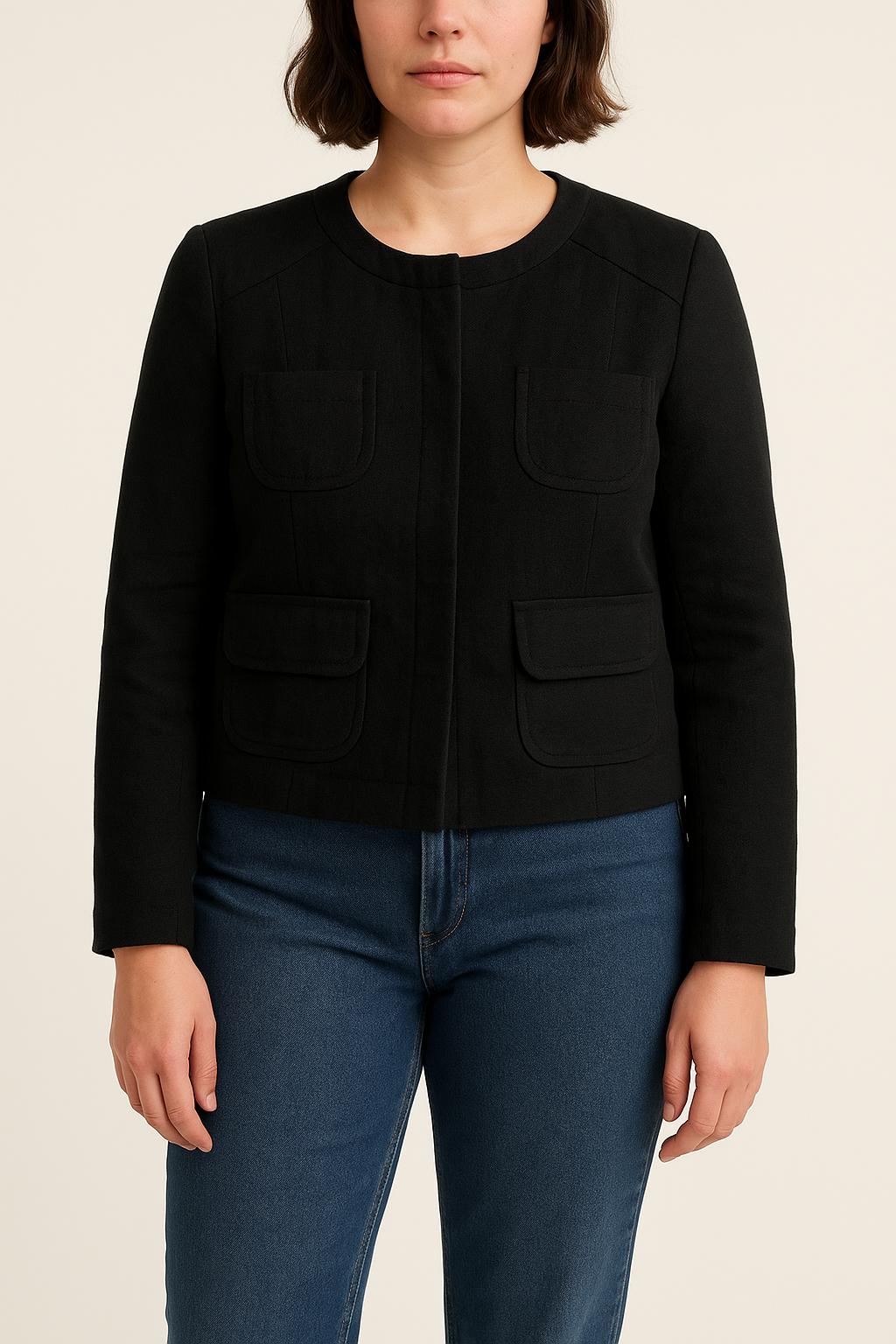 Veste Noire - Taille XL/42 de la marque Comptoir des Cotonniers | PARAD61628 - Vendu par Paradigme - Image 1