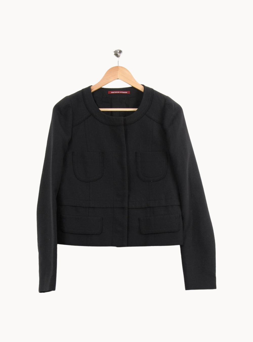 Veste Noire - Taille XL/42 de la marque Comptoir des Cotonniers | PARAD61628 - Vendu par Paradigme - Image 2