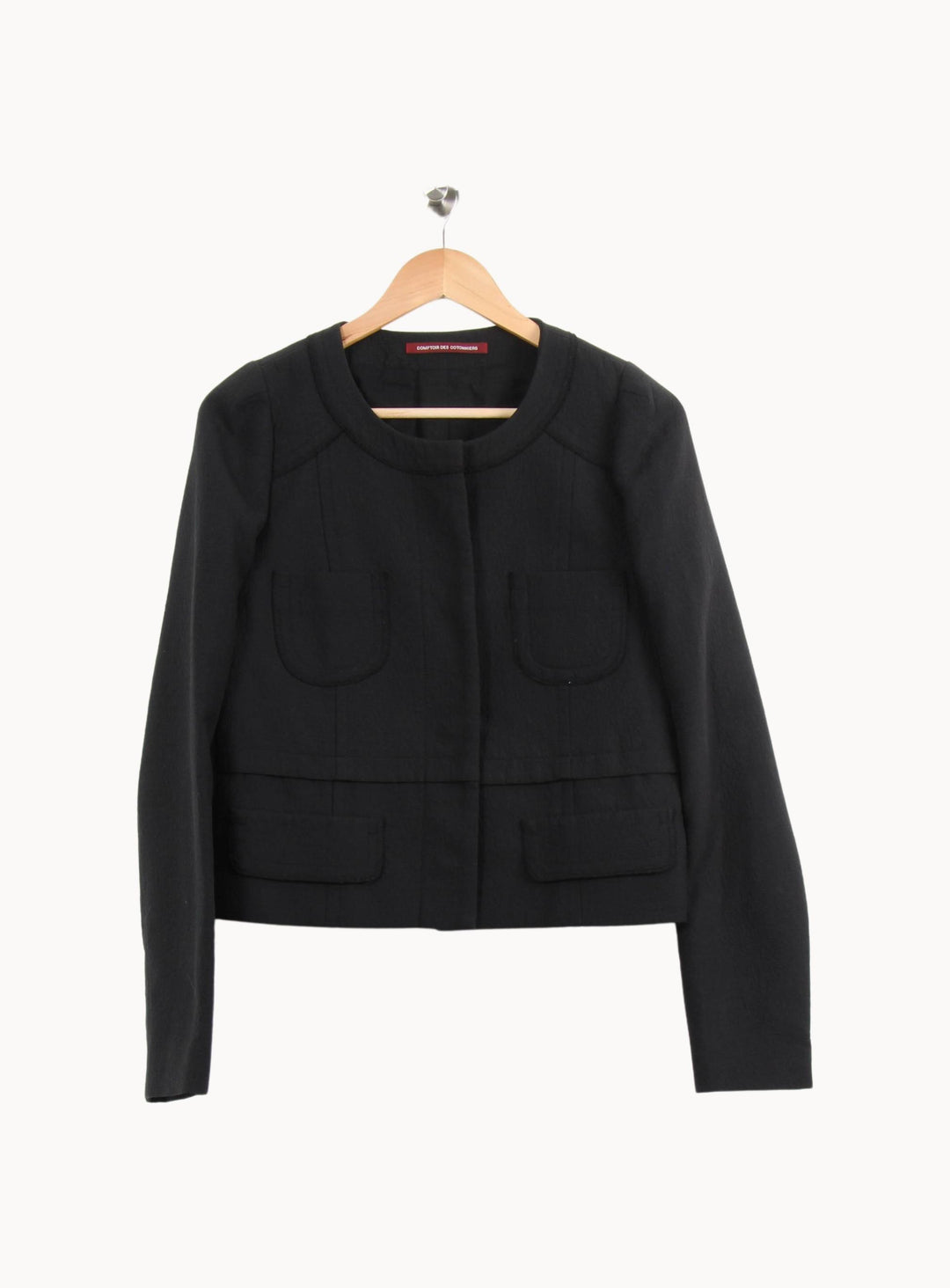 Veste Noire - Taille XL/42 de la marque Comptoir des Cotonniers | PARAD61628 - Vendu par Paradigme - Image 2