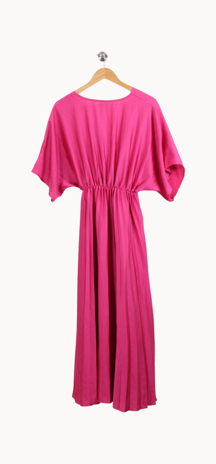 Robe Longue Rose - Taille M/38 de la marque Sud express | PARAD61637 - Vendu par Paradigme - Image 4