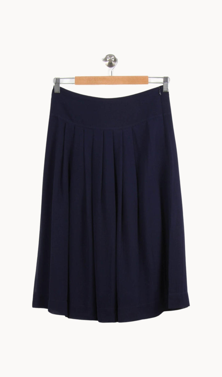 Jupe Plissée Bleue - Taille S/36 de la marque ZAPA | PARAD61646 - Vendu par Paradigme - Image 4