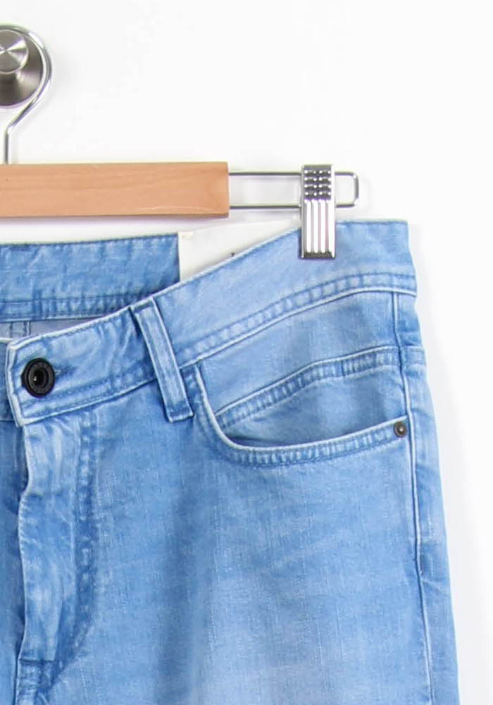 Jean Droit Bleu - Taille XL/42 de la marque IKKS | PARAD61651 - Vendu par Paradigme - Image 3