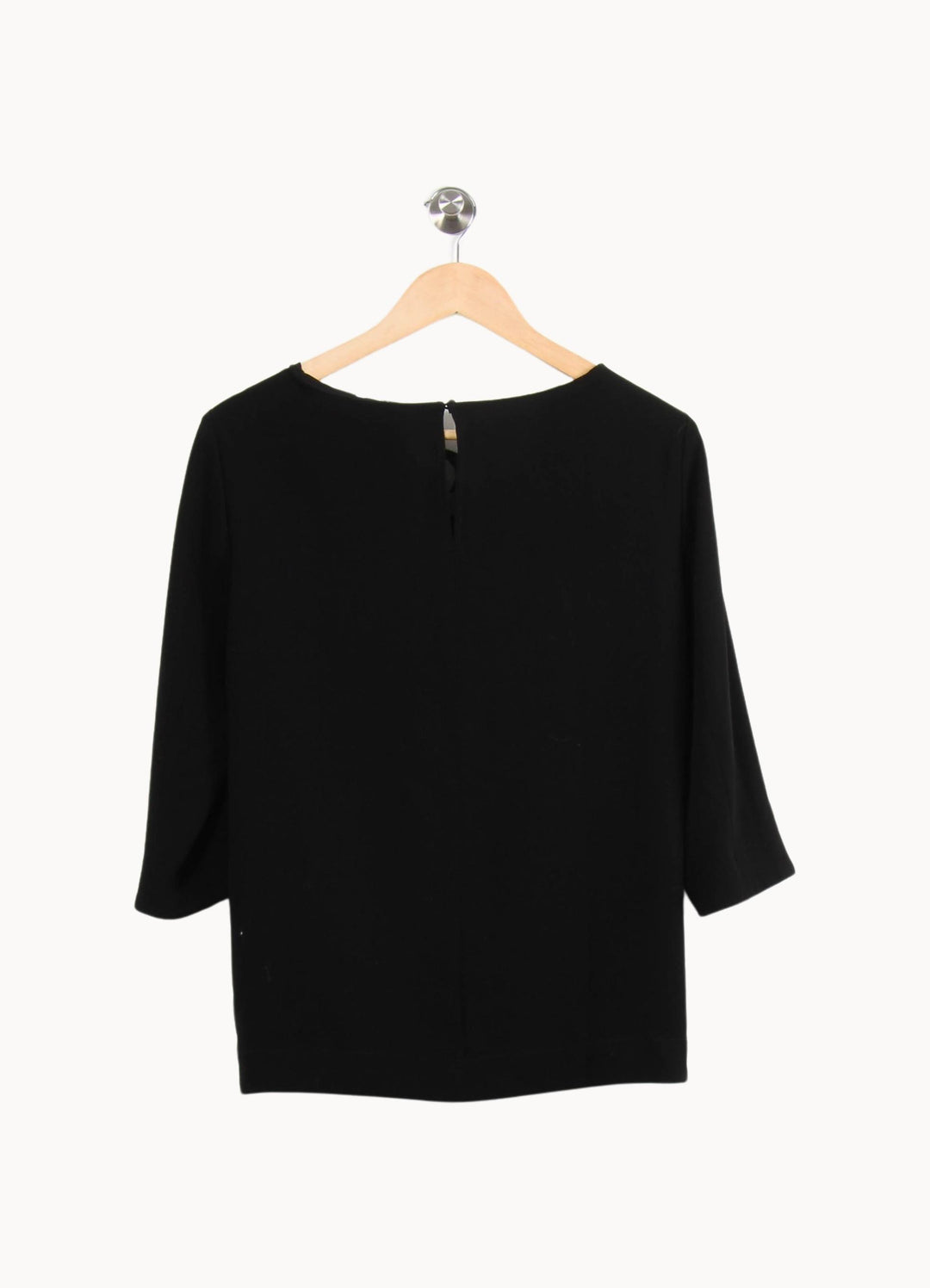 Blouse Noire - Taille M/38 de la marque Gerard Darel | PARAD61659 - Vendu par Paradigme - Image 4
