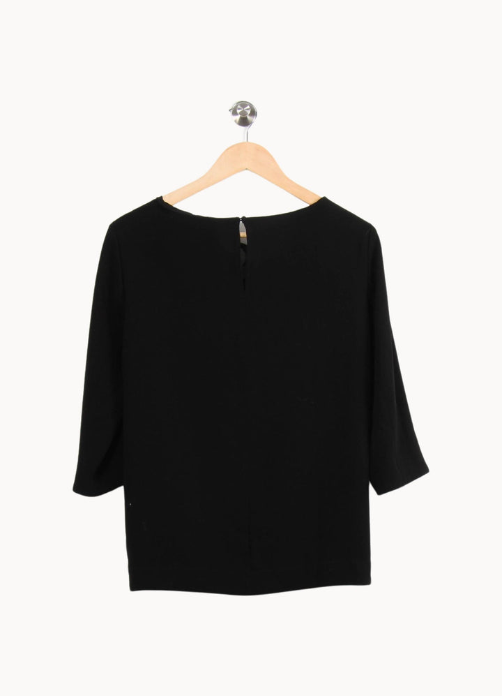 Blouse Noire - Taille M/38 de la marque Gerard Darel | PARAD61659 - Vendu par Paradigme - Image 4