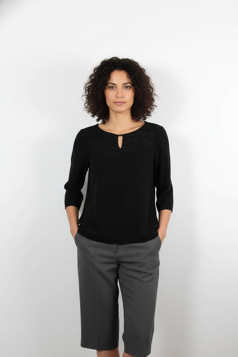 Blouse Noire - Taille M/38
