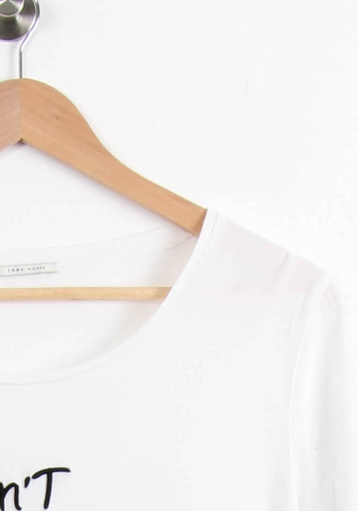Tee-shirt Blanc - Taille M/38 de la marque IKKS | PARAD61660 - Vendu par Paradigme - Image 3