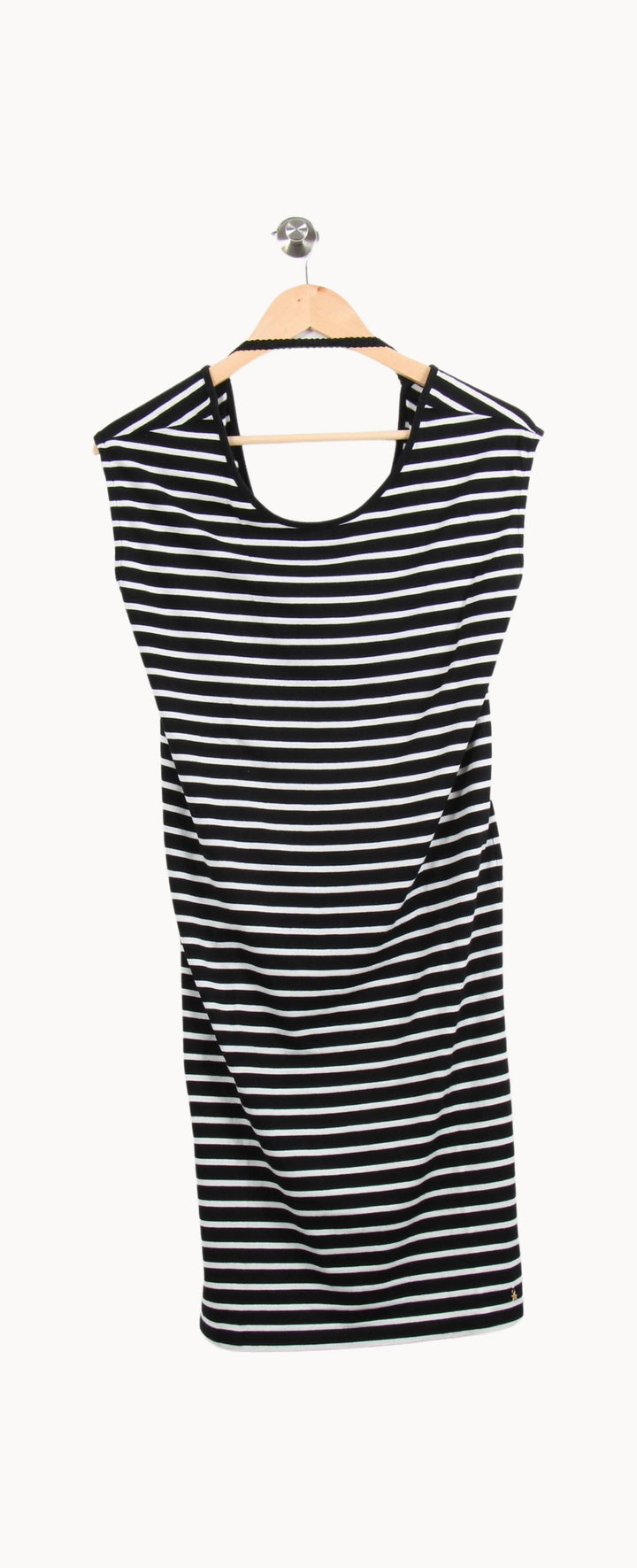 Robe Courte Noire et Blanche - Taille S/36 de la marque Des petits hauts | PARAD61674 - Vendu par Paradigme - Image 4