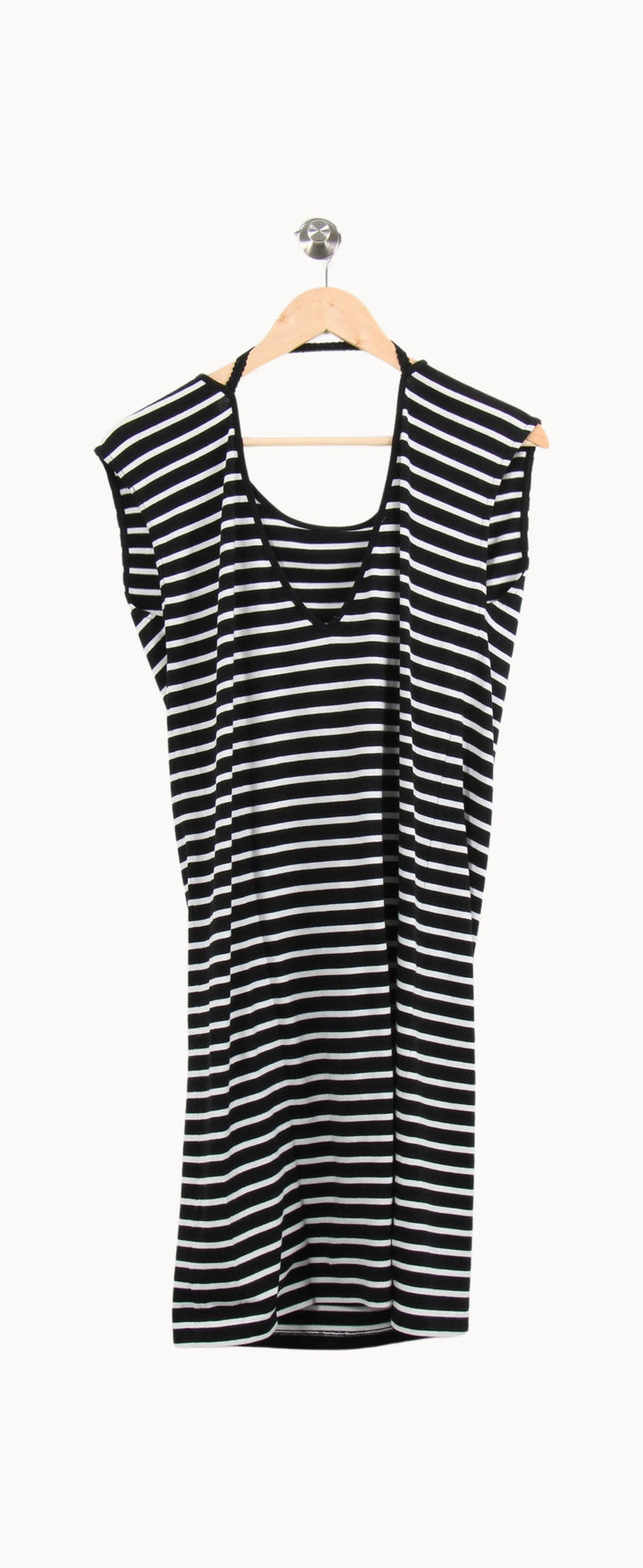 Robe Courte Noire et Blanche - Taille S/36 de la marque Des petits hauts | PARAD61674 - Vendu par Paradigme - Image 2