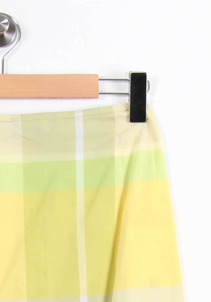 Jupe Midi Jaune et Verte - Taille S/36 de la marque Tara Jarmon | PARAD61680 - Vendu par Paradigme - Image 3