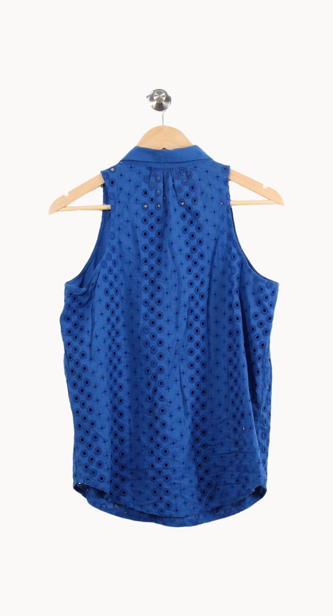 Blouse Sans Manches Bleue - Taille L/40 de la marque Comptoir des Cotonniers | PARAD61682 - Vendu par Paradigme - Image 4