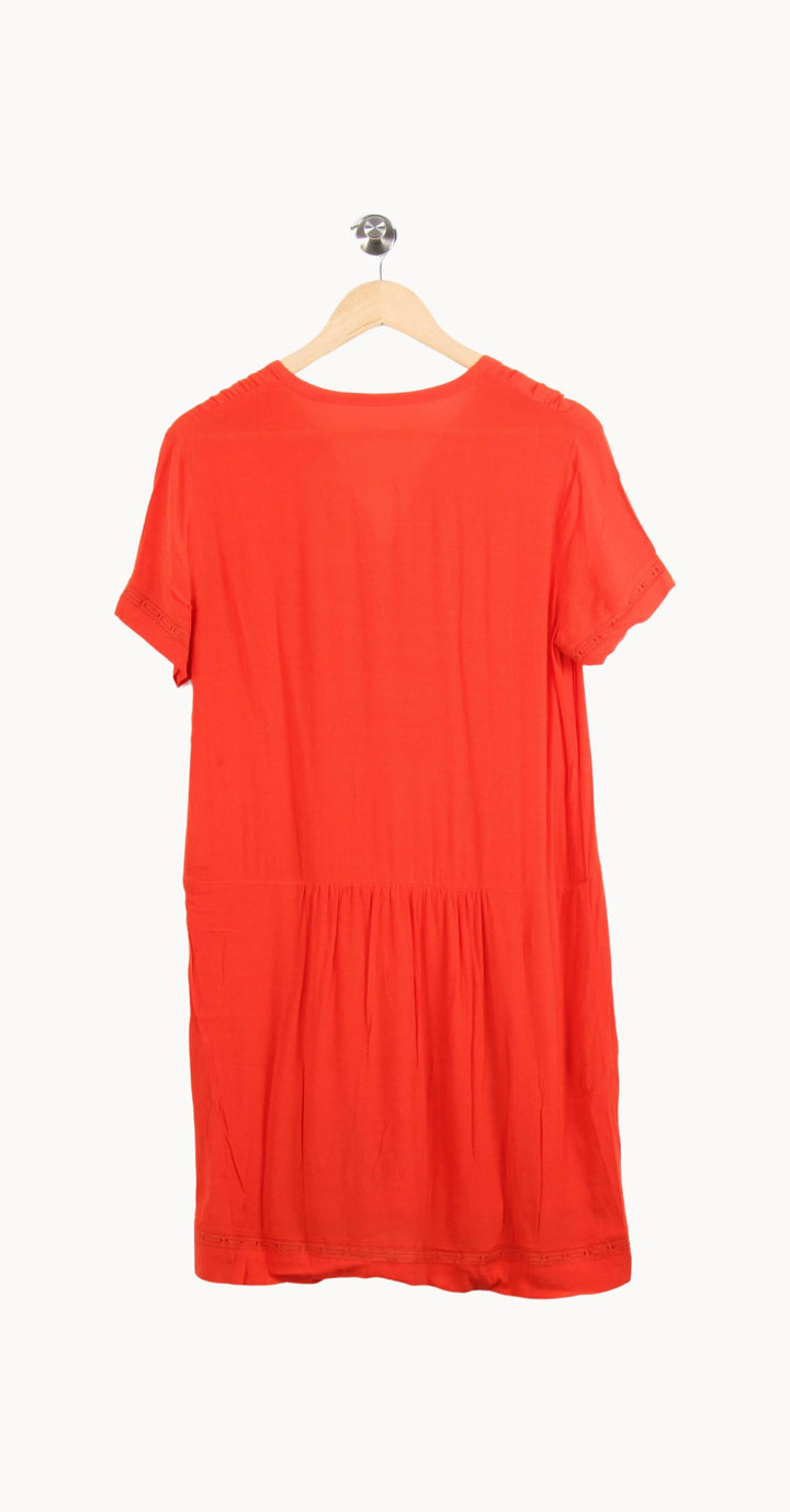Robe Courte Rouge - Taille L/40 de la marque Comptoir des Cotonniers | PARAD61689 - Vendu par Paradigme - Image 4