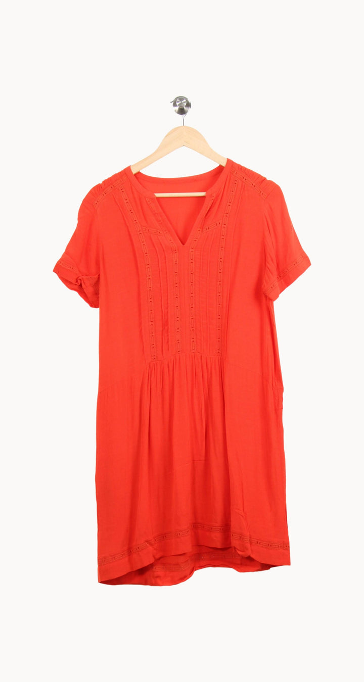 Robe Courte Rouge - Taille L/40 de la marque Comptoir des Cotonniers | PARAD61689 - Vendu par Paradigme - Image 2
