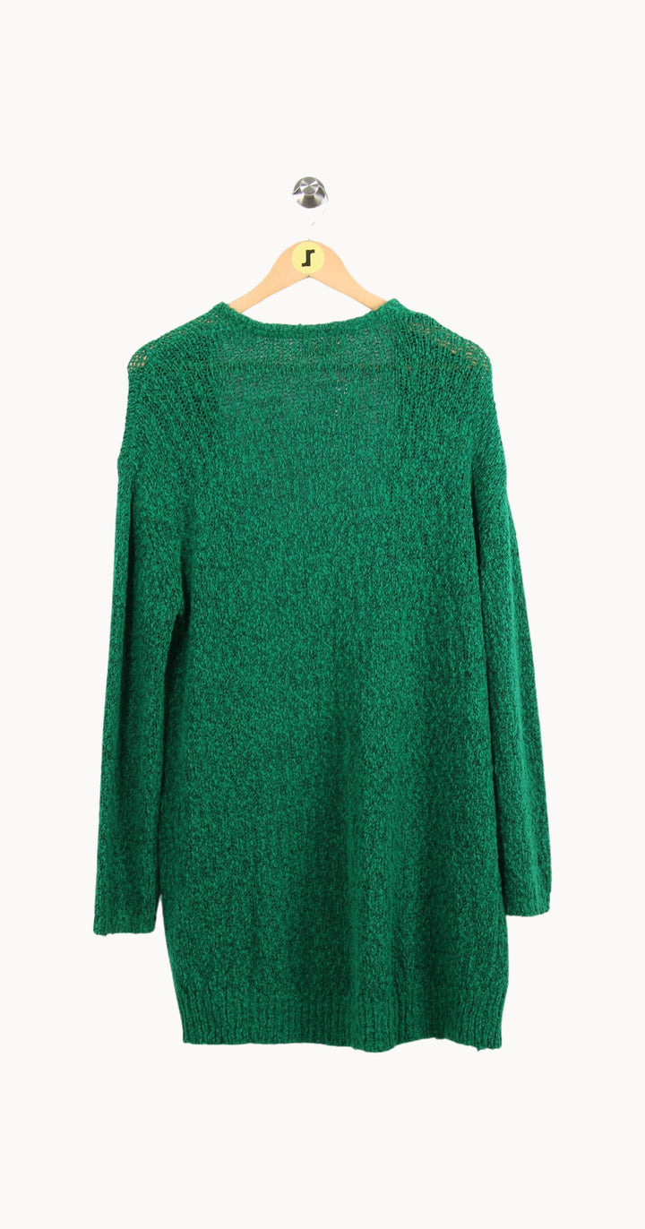 Cardigan Vert - Taille M/38 de la marque American Vintage | PARAD61692 - Vendu par Paradigme - Image 4